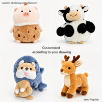 Boneka Plush Kustom Baru Mainan Lembut Anak Seri Monster Bulu Halus Grosir OEM/ODM Bantal Boneka Kecil Plush