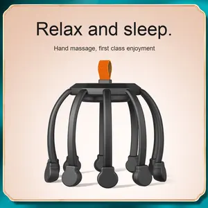 Présentation du nouveau masseur de thérapie de tête intelligent Dispositif de vibration électrique multidimensionnel pour le soulagement du stress - Product Image 3