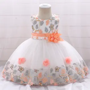 Mqatz Hot Bán Anh Phong Cách Trang Phục Chính Thức Ruffles Không Tay Bé Một Mảnh Cô Gái Đảng Pageant Dresses L5045XZ