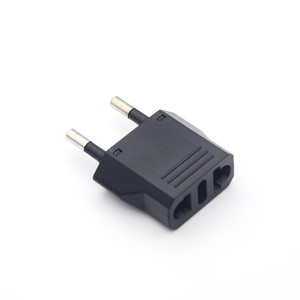 Travel <b>Adapter</b> Euro <b>Plug</b> 100-240V Universal AC For Europe Switzerland Italy Germany France Indonesia Korea - Product Image 1