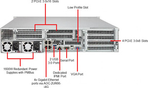 SuperServer SYS-220U-TNR serveur 2U Rack - Product Image 3