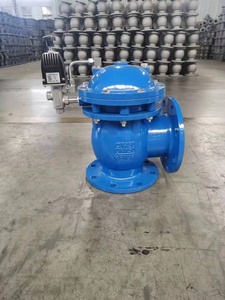 Válvula de descarga de lodos de apertura rápida con diafragma, válvula de descarga de aguas residuales de fondo de piscina con pistón eléctrico-manual - Product Image 2