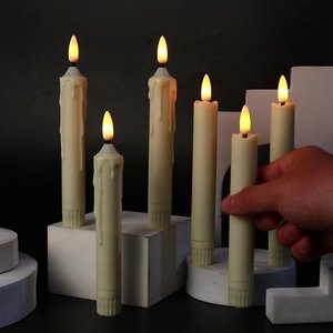 רצועות ארוכות טווח לטפטף נרות לחתונות ימי הולדת-חגים-דמעה דמעה - Product Image 1