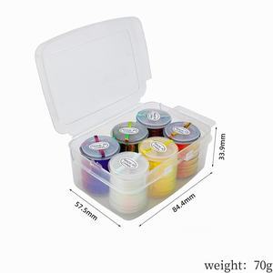 Mouche attachant le <span class=keywords><strong>fil</strong></span> de corps Flash multicolore 2MM clinquant réfléchissant Durable pour les nymphes moucherons pêche à la mouche <span class=keywords><strong>en</strong></span> eau salée et matériel de fixation - Product Image 5