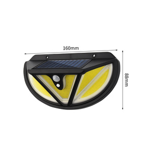 Fábrica profesional Inducción inteligente Energía solar Led Luz de pared Lámpara de decoración de jardín solar - Product Image 6