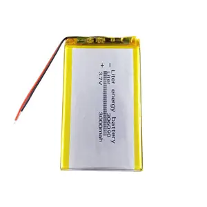 Grootte 306090 3.7V 3000 Mah Lithium-polymeer Batterij Met Boord Voor Gps Tablet Pc Digitale Producten