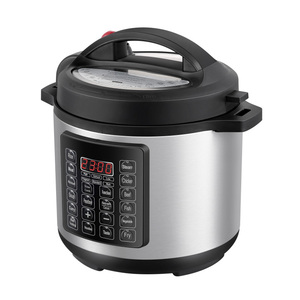 سوق الولايات المتحدة الأمريكية موديل ساخن 5/6QT متعدد الوظائف كهربائي فضي صلب مقاوم للصدأ الإسكان أدوات طهي بطيئة - Product Image 2