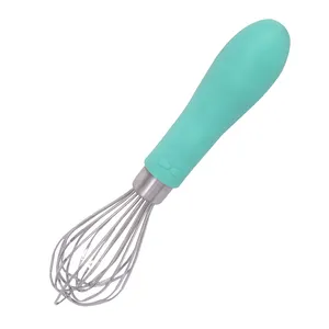 Silicon-hand Egg Whisk Stainless Steel Portable Egg Beater Manual Egg Beater Whisk