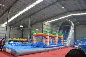 מחיר זול 0.55 מ "מ pvc tarpaulin מתנפחים להחליק עם בריכה - Product Image 5