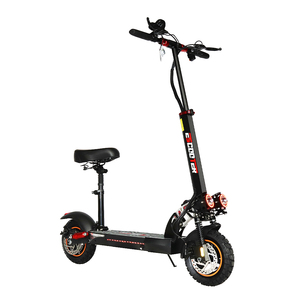 Scooters Eléctricos con Asiento para Adultos, Venta al por Mayor de Fábrica, 48v 13ah, Motor Trasero, Llantas Todoterreno de 10 Pulgadas con Cámaras - Product Image 4