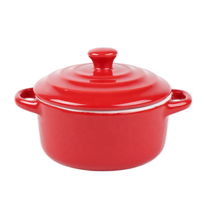 Tazón de Sopa y Cena de Porcelana Rosa Ecológico Gentle Sense con Tapa de Doble Asa para Microondas y Horno - Product Image 2