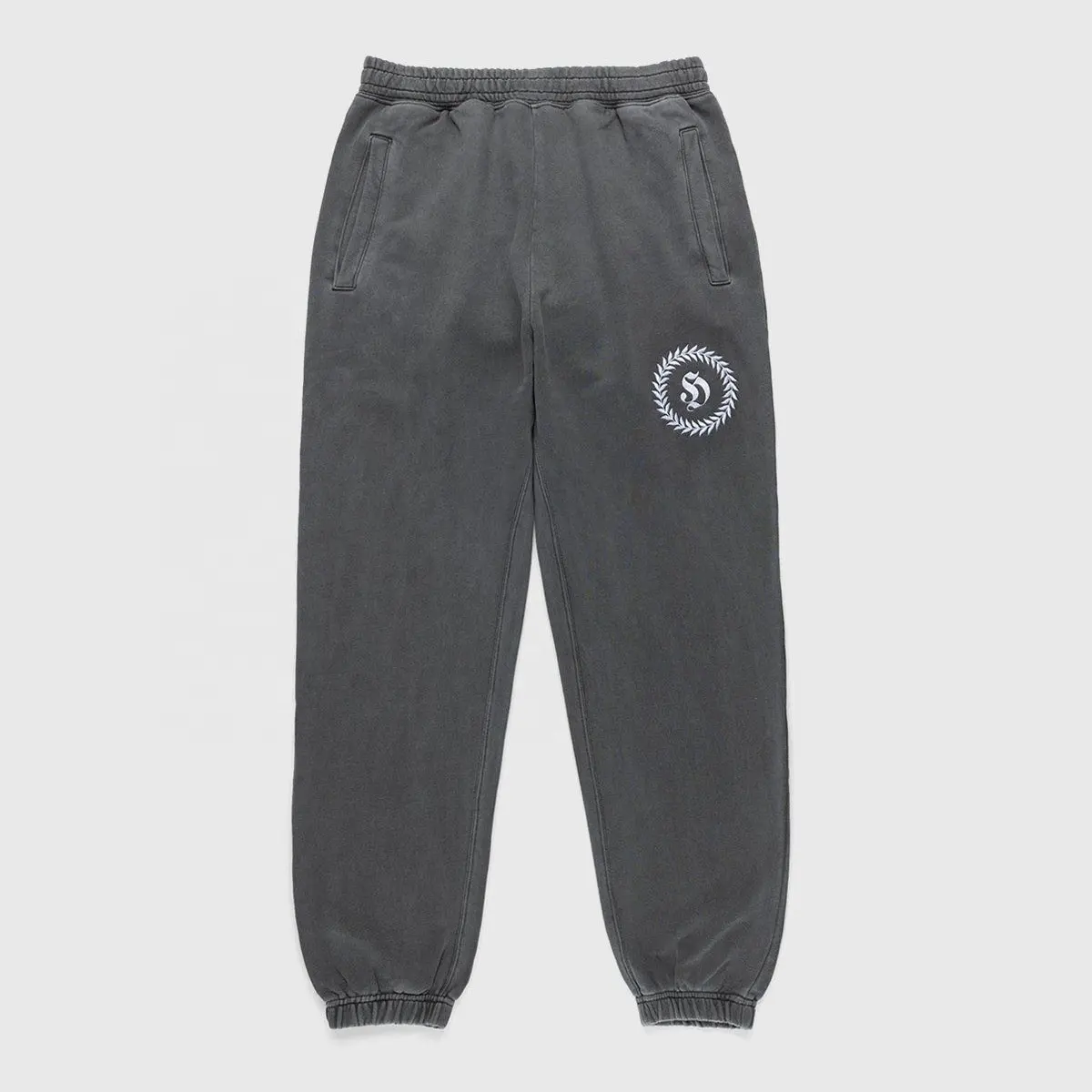 Custom Logo Vintage Loose Workout pants unisex Sweat Pants thermal Fleece joggers Sweatpants men