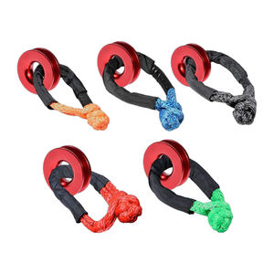 41000lb <span class=keywords><strong>voiture</strong></span> sangle manilles récupération outils d'urgence camion remorquage corde route treuil poulie câble crochet ATV accessoires Snatch bloc - Product Image 1