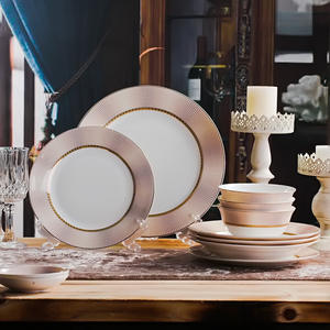 Vaisselle en céramique, bols en porcelaine de haute qualité de style occidental 58 Skull, assiettes, ensembles de bols, porcelaine cadeau - Product Image 2