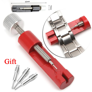 Eraysun Outils de réparation de bracelet de montre Kit d'outils de réparation de réglage de montre pour bracelet de montre en métal en acier inoxydable et pièces - Product Image 1