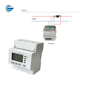 Fabrik-DC-WLAN-Einphasen-Energiezähler mit Hoher Präzision für PV-Energiespeicher, Basisstationen, Ladestationen und <span class=keywords><strong>IoT</strong></span>-Ampere-Volt-Überwachung - Product Image 3