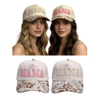 Casquette de baseball bicolore 5 panneaux en 100 % coton High Crown avec visière jacquard et logo brodé 3D en relief personnalisé pour l'extérieur et les loisirs