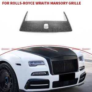สำหรับ Rolls Royce Wraith อัพเกรดเป็นกรอบกระจังหน้ารถยนต์สไตล์ MSY ทำจากคาร์บอนไฟเบอร์แห้ง - Product Image 4