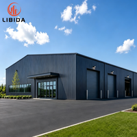 Edificio Industrial de Acero Resistente a la Intemperie, Fábrica de Procesamiento de Metal Prefabricada, Construcción de Acero de Gran Envergadura Personalizada