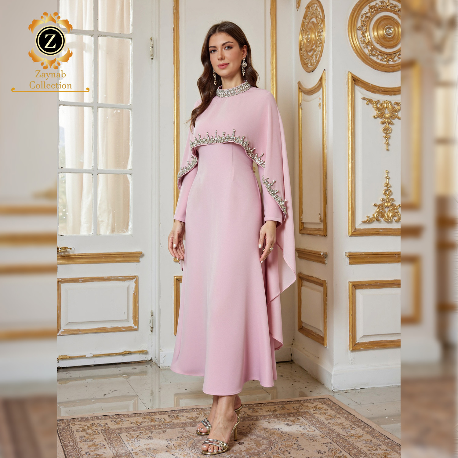 Annual Dinner Dress Oscar Night Theme Dress Muslimah Modest Red