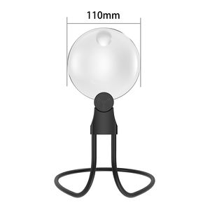 उच्च गुणवत्ता वाले कस्टम ऑप्टिकल उपकरण ग्लास नए हाथ मुक्त आवर्धक ग्लास - Product Image 5