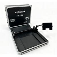 Valise de transport robuste OEM/ODM à roulettes pour console de mixage numérique Allen&Heath QU-7/7D avec protection étanche IP67 et garantie de 3 ans
