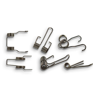 Ressort à double torsion 006 en fil d'acier inoxydable, fabrication sur mesure à partir de dessins ou d'échantillons, pièce non standard, format de torsion personnalisé - Product Image 1