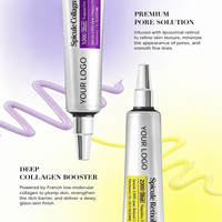 Crème pour les yeux OEM Retinal 0,1% Vitamine A Panthénol, complexe apaisant hydratant, anti-rides, affine les pores, élimine les pores obstrués, soin du visage