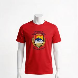 Set T-Shirt Uomo Personalizzabile 100% Poliestere Lavorato a Maglia Asciugatura Rapida a Basso Prezzo con Cappello, Tazza, Borsa e Spilla Alma Dimagiba - Product Image 3