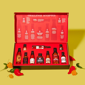 Coffret Cadeau Personnalisé <span class=keywords><strong>D</strong></span>éfi Sauce Piquante – Pack Variété de 10 Saveurs Sélectionnées (Gamme Scoville) avec Boîte Cadeau Premium - Product Image 5