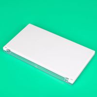 Elegante 8-Loch weiße transparente Kunststoff-Lidschattenbox & Palette-Verpackungsboxen aus recycelten Materialien für kosmetische Zwecke