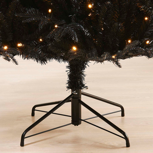 Árbol de Navidad Silhouette Spruce 2100 de Alta Calidad, Sostenible y Libre de COV, Fácil Montaje en 3 Pasos, Grado Profesional, Preiluminado con PE y PVC - Product Image 3