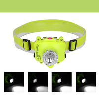 Hot Super Bright 600mAh 4 Lumières Source 3 Modes Réglable Étanche Portable Tactique Phare Lampes De Poche Plongée Phare