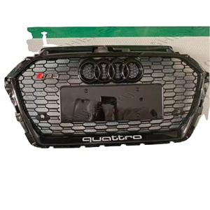 Grille très vendue pour <span class=keywords><strong>Audi</strong></span> S3 8v 2018, mise à niveau vers <span class=keywords><strong>Rs3</strong></span>, noir brillant - Product Image 1