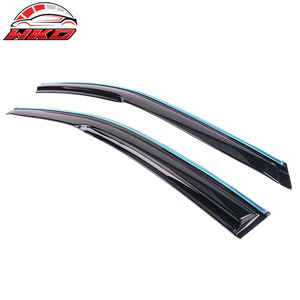 Visera para Ventana de Toyota Camry 18-24, Protector Solar y de Lluvia Mugen con Acabado Cromado - Product Image 5