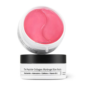 Parches de Hidrogel Veganos Nutritivos para Ojos con Logotipo Personalizado, Sin Pelusas, Anti-Ojeras, Anti-Hinchazón, con Cafeína - Product Image 1