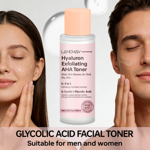 โทนเนอร์บำรุงผิวหน้าสูตรอ่อนโยนจากเกาหลี <span class=keywords><strong>AHA</strong></span> <span class=keywords><strong>BHA</strong></span> PHA ช่วยผลัดเซลล์ผิวและเติมความชุ่มชื้น สำหรับดูแลรูขุมขนและผิวเรียบเนียน ด้วยกรดแลคติกและไกลโคลิก - Product Image 5