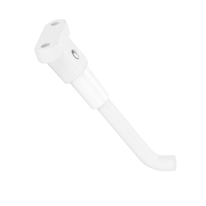 Béquille de scooter blanche avec 2 vis pour trottinette électrique Xiaomi série M365, pièce de rechange, béquille antirouille - Product Image 5