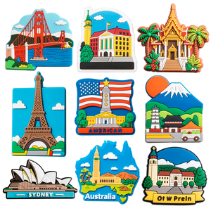 Tùy Chỉnh PVC Phim Hoạt Hình Nam Châm Tủ Lạnh Với Hình Dạng Tùy Chỉnh Thân Thiện Với Môi Mạnh Mẽ Từ Thiết Kế Hiện đại Cho Trang Trí Nội Thất - Product Image 4