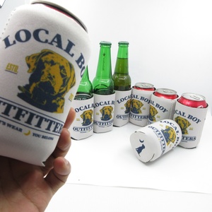 Wholesale Solid Color Insulated Drink Holder Beer Cover Collapsible Can Coozies Beer Can Sleeve Custom Neoprene Can <strong>Koozies</strong> - Product Image 4