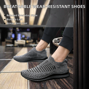 Zapatos Deportivos Casuales Transpirables y Resistentes al Desgaste para Hombre, Nuevos de Fábrica, para Primavera/Verano/Otoño/Invierno, con Suela de PU - Product Image 2