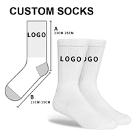 Logo personnalisé Chaussettes de basket-ball Super Elite pour hommes Athlétisme Course à pied Sports Chaussettes de basket-ball personnalisées