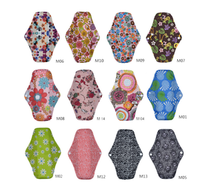 Serviettes Hygiéniques Menstruelles en Tissu Réutilisables Lavables en Bambou pour Femmes - Product Image 2