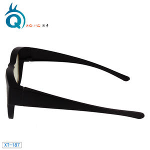 Lunettes anti-lumière bleue Xq-Hq, monture rectangulaire en PC, extra large, unisexe, pour ordinateur, Xt-187 - Product Image 4