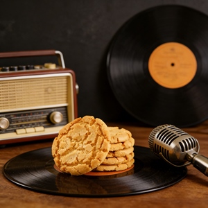 Biscuits et pâtisseries biologiques importés, faibles en sucre, directement de l'usine : Shortbread au beurre et pêche croustillante - Product Image 3