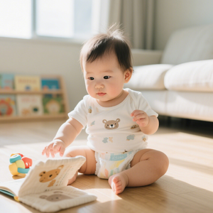 Couches-culottes jetables taille M pour nouveau-nés, produits pour bébés, vente chaude, bon prix, couches Goon Plus à bandes adhésives du Japon, 52 pièces - Product Image 3