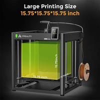 Imprimante 3D Ender 5 Max en métal, vitesse d'impression 700 mm/s, nivellement automatique 36 points, ABS haute température 300°C, prototypage industriel