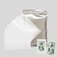 Film de sublimation 3D A4, 50 feuilles, un paquet, film coréen blanc et transparent pour la fabrication de coques de téléphone DIY avec machine à vide 3D