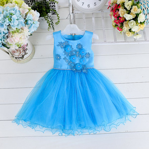 Échantillon gratuit Nouveau modèle Vêtements pour enfants Robes courtes pour soirée - Product Image 2