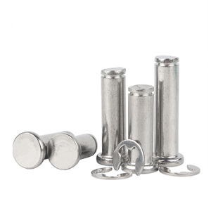 Multifunctionele roestvrijstalen conische koppenbout met ringgroef, glanzende afwerking, aanpasbare maten M3-M12, positioneringspen - Product Image 1